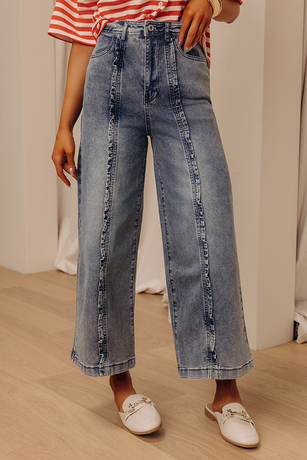 The Amelia High Waist Wide Leg Jeans Image - 1