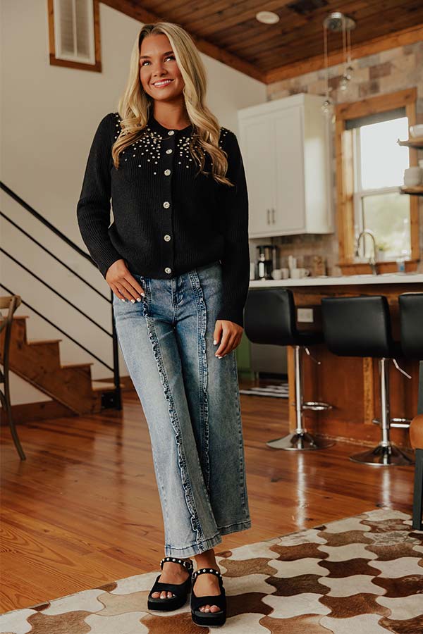 The Amelia High Waist Wide Leg Jeans Image - 2