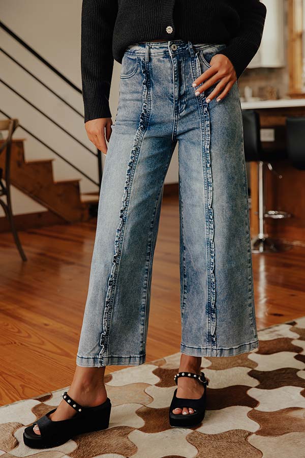 The Amelia High Waist Wide Leg Jeans