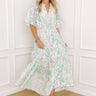 Picking Tulips Floral Eyelet Midi Dress Image 1