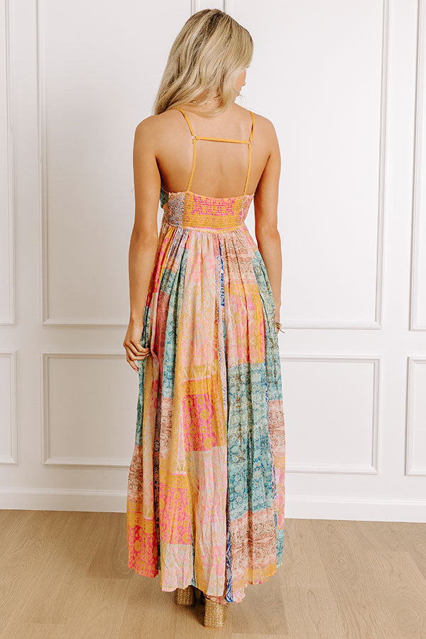 song of summer maxi dress Songs Of Summer Maxi Dress by Free People in Blue, Size: L