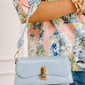 Sweet Energy Faux Leather Purse in Airy Blue Image 1