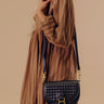 Alise Faux Leather Woven Crossbody in Black Image - 1