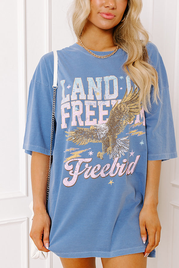 Land Of Freedom Oversized Tee Image 2