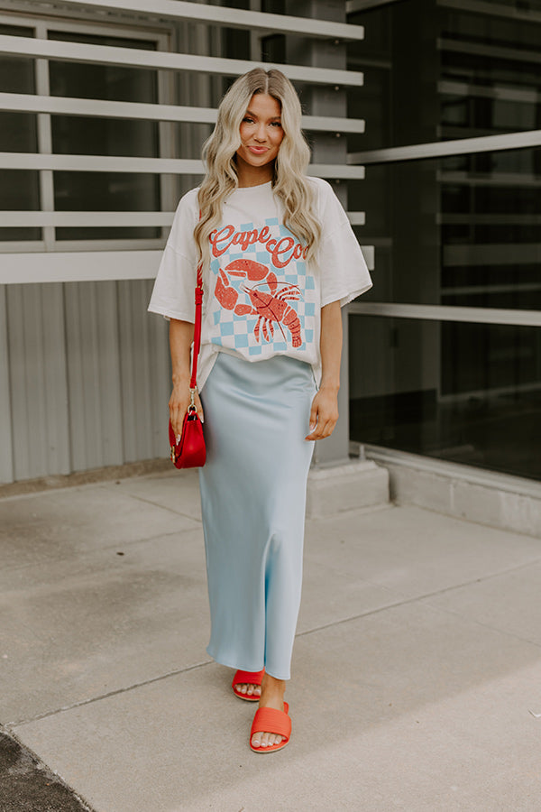 Cape Cod Distressed Oversized Tee Image 2