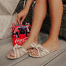 The Sarah Stripe Sandal Image - 1
