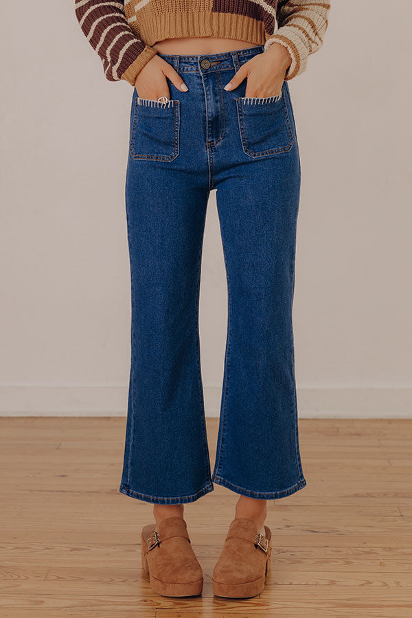 The Jackie Midrise Ankle Flare Image - 1