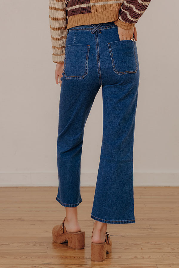 The Jackie Midrise Ankle Flare Image - 4