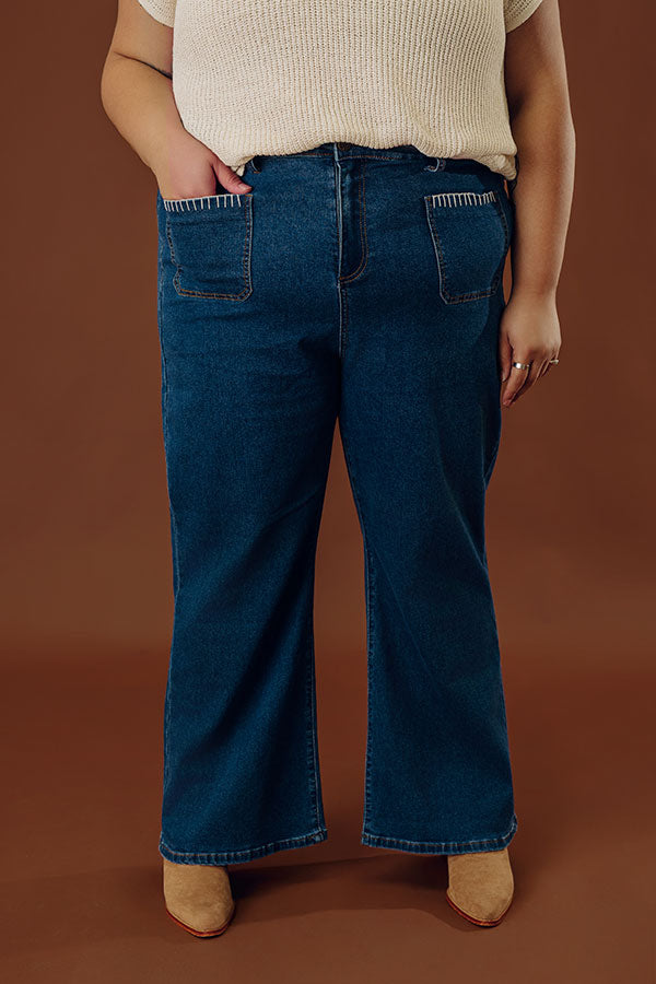 The Jackie Midrise Ankle Flare Curves Image - 1