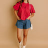 Vineyard Dream Eyelet Button Up Image 1