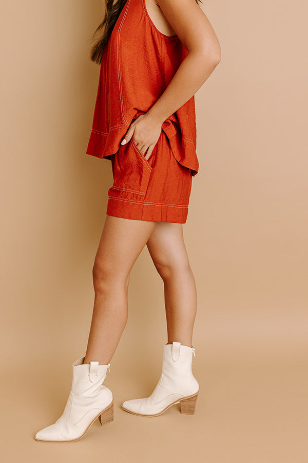 Soho Sunset High Waist Shorts Image 3