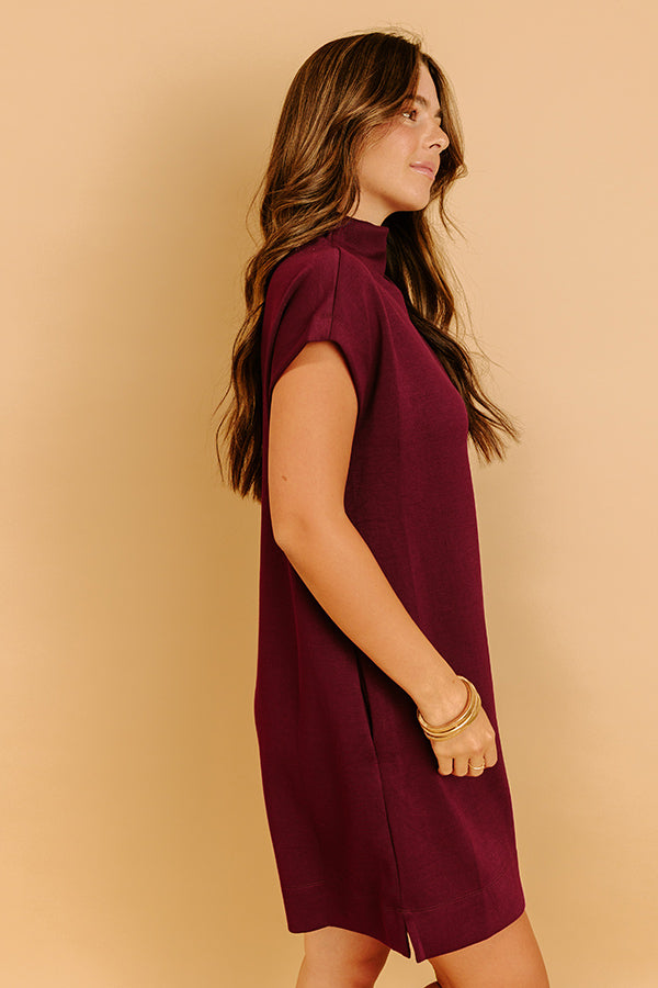 City Sleek Mini Dress in Windsor Wine – Impressions Online Boutique City Sleek Mini Dress in Windsor Wine – Impressions Online Boutique