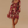 Meadow Melody Floral Mini Dress Image - 1