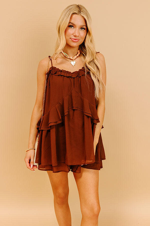Boheme Whisper Ruffle Romper Image 1