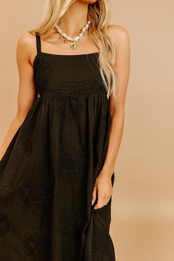 Kind Soul Embroidered Midi Dress Image 2