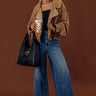 The Carmen High Waist Wide Leg Jean in Medium Wash Image - 1