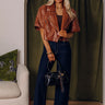 Maple Miles Faux Leather Jacket Image - 1