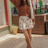 Small Town Charm High Waist Skort Image - 1
