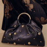 Harper Faux Leather Studded Purse in Black Image - 1