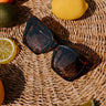 Freyrs Bon Chic Oversized Square Sunglasses in Tortoiseshell Image 1