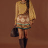 Midtown Chic High Waist Skort in Camel Image - 1