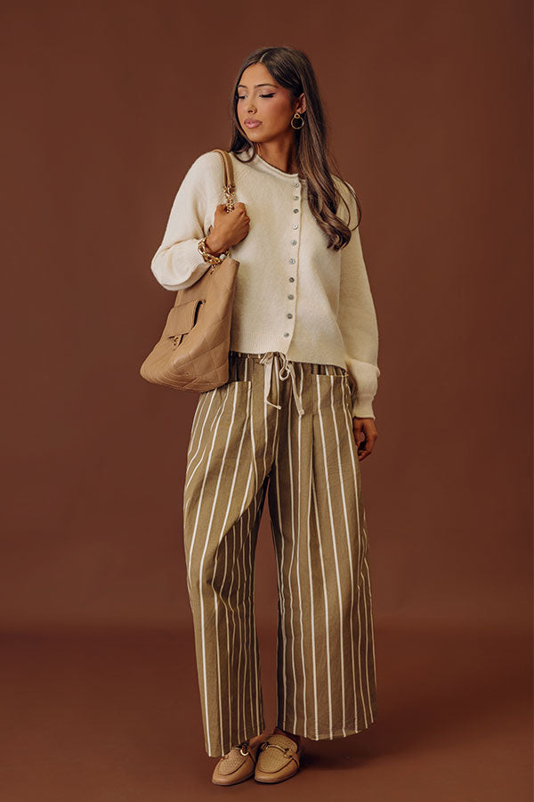 Classic Charm Knit Cardigan in French Vanilla Image - 2