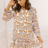 Sweet Serenity Floral Mini Dress Image 1