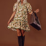 Sweet Magnolias Floral Mini Dress Image - 1