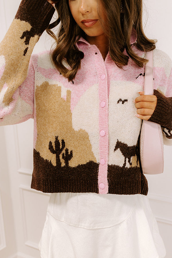 Giddy Up Buttercup Knit Cardigan Image 3