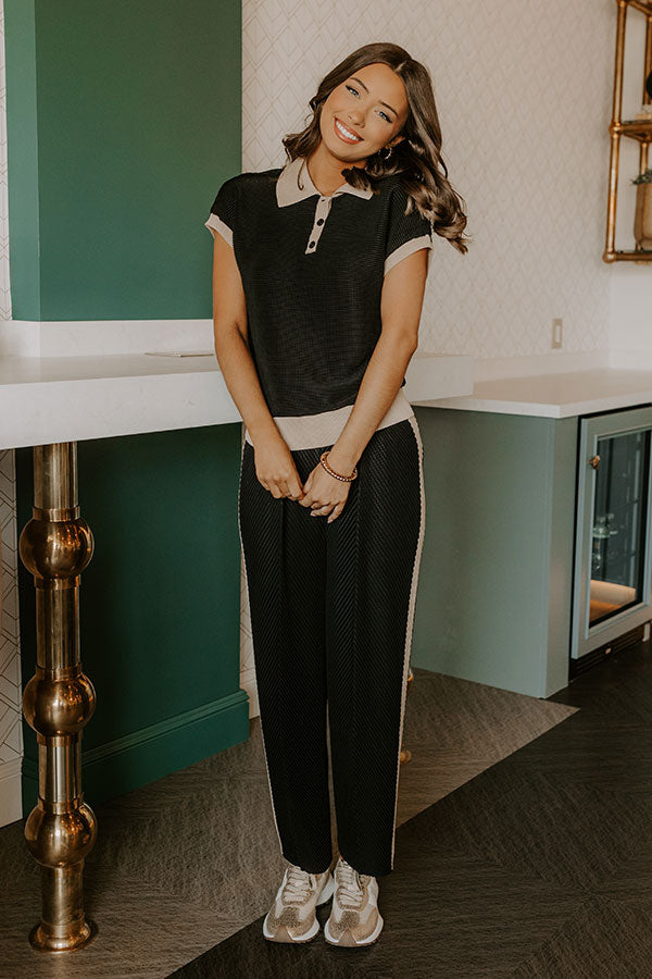 First Class Femme High Waist Pleated Pants Image 1