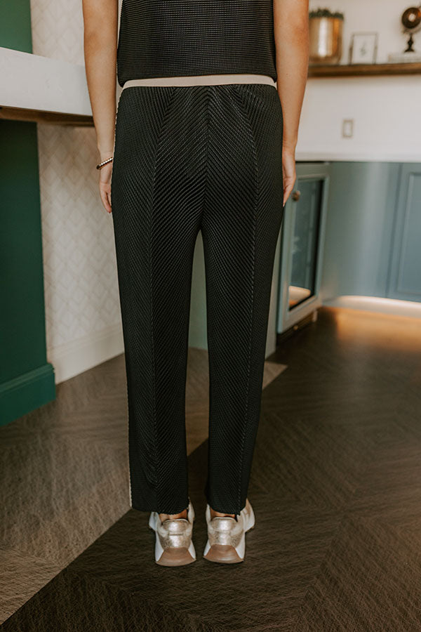 First Class Femme High Waist Pleated Pants Image 5