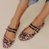 Own It Faux Suede Leopard Flats Image - 1