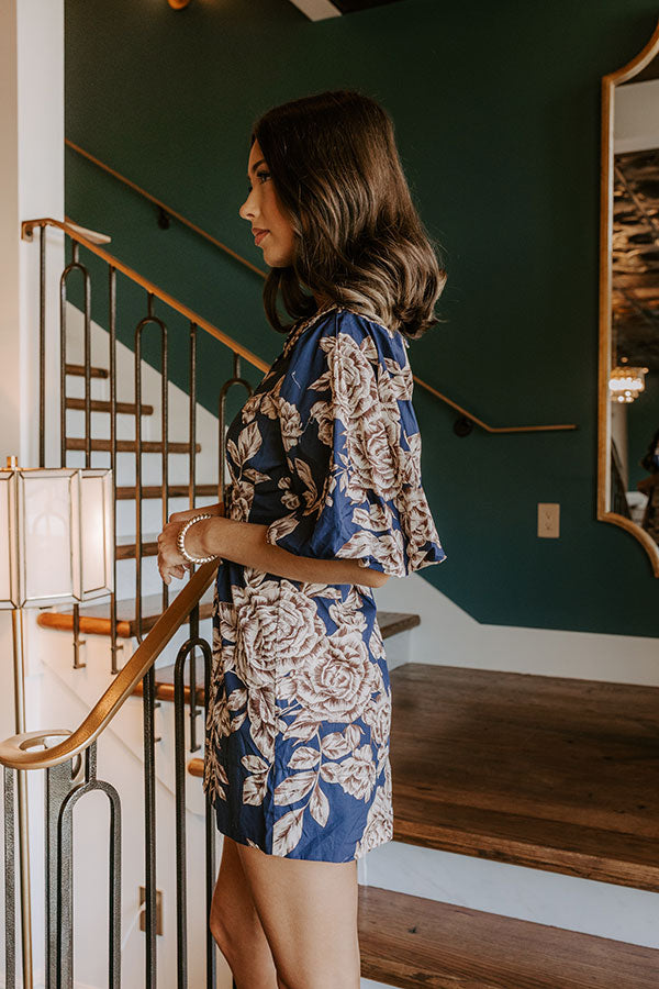 Rosewood Reverie Button Down Mini Dress Image 5