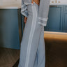 Connecting Flight High Waist Wide Leg Pants in Grey Image 1