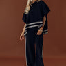 Connecting Flight High Waist Wide Leg Pants in Black Image - 1