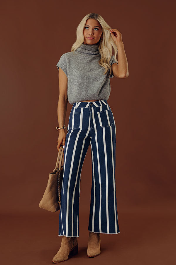 The Vineyard Affair Knit Top in Grey Image - 2