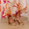 Edith Metallic Platform Heel Image - 1