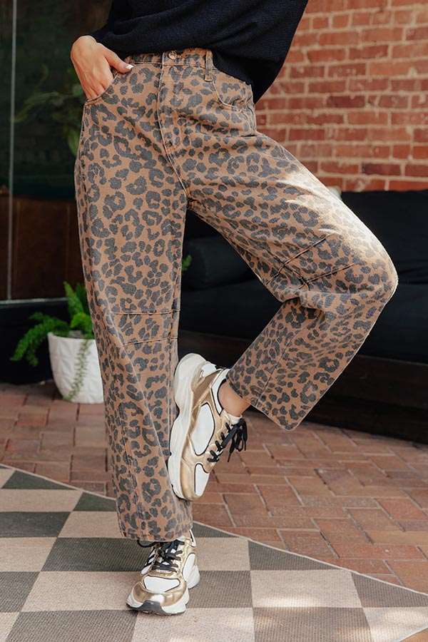 The Dolly High Waist Barrel Leg Jean