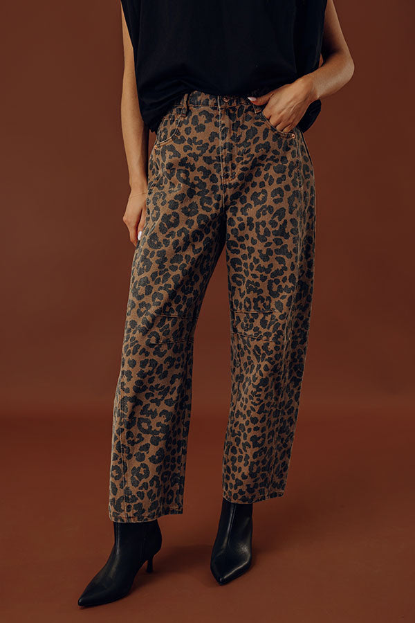 The Dolly High Waist Barrel Leg Jean