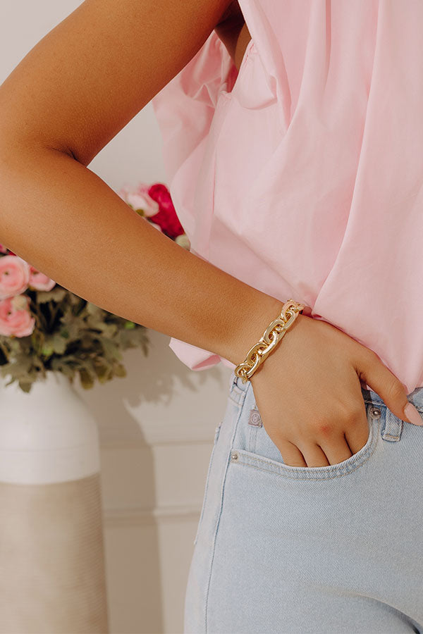 Stay Connected Link Bracelet Image - 1