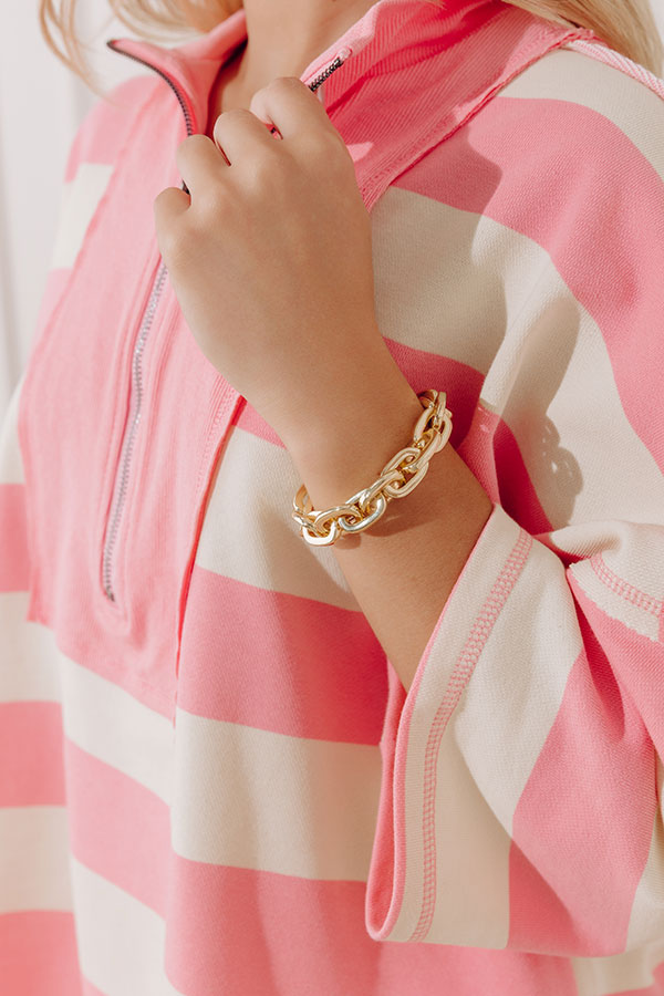 Stay Connected Link Bracelet Image - 1