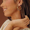 First Class Chic Hoop Earrings Image - 1