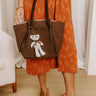 The Lorenza Faux Nubuck Tote Image 1