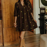 Harvest Lane Embroidered Corduroy Mini Dress Image - 1