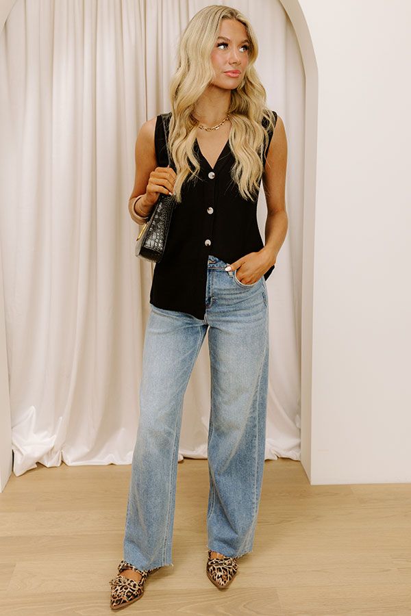 Hidden Jean Logan High Waist Dad Jean in Medium Wash Image 1