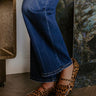 Adele Patent Leopard Flats Image - 1