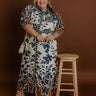 Meadow Daydream Floral Midi Dress Curves Image 1