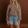 The Essential Oversized Vintage Wash Tee in Hazelnut Image 1