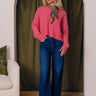 The First Chill Knit Sweater in Pink Image - 1