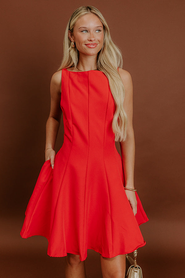 red short dress for party Penthouse Party Mini Dress in Red – Impressions Online Boutique